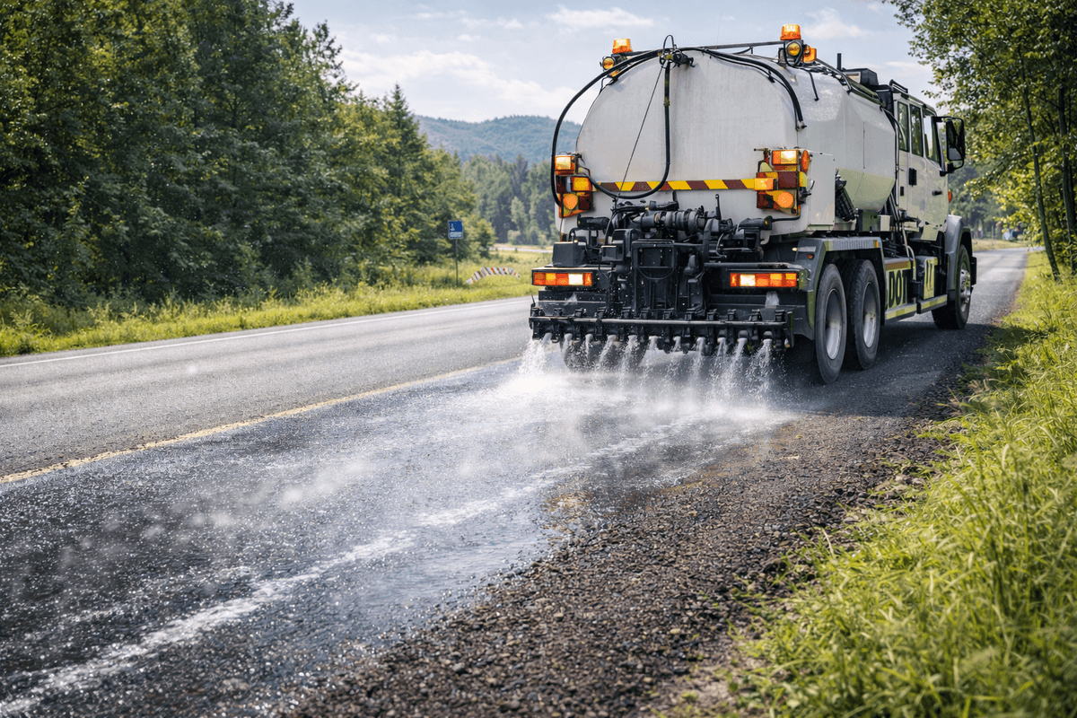 IceShield application using standard tanker equipment